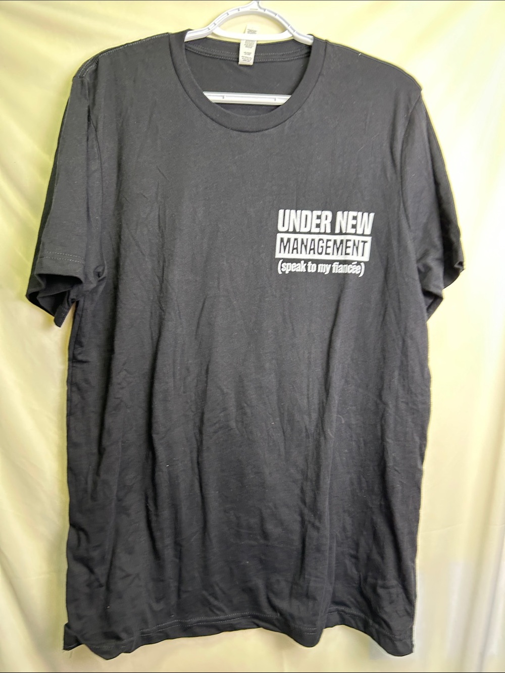 "Under New Management" Print - Black